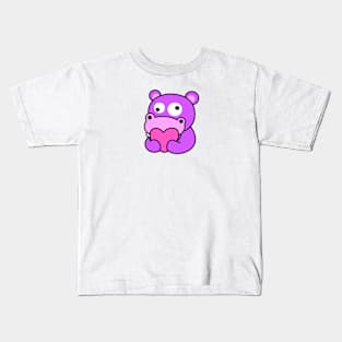 Hippo Heart Kids T-Shirt